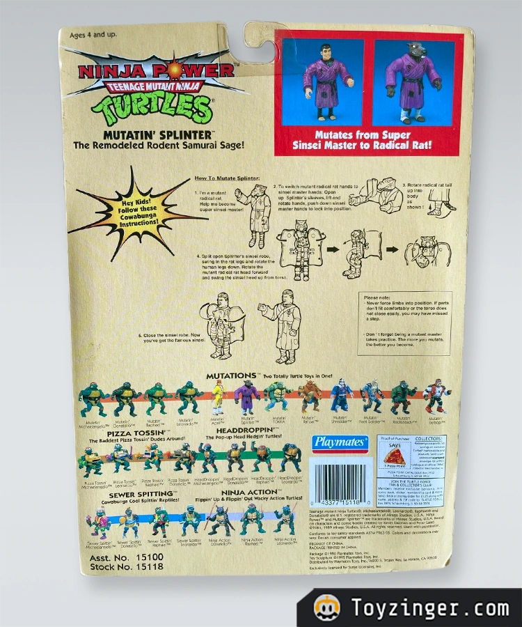 TMNT Vintage Figure