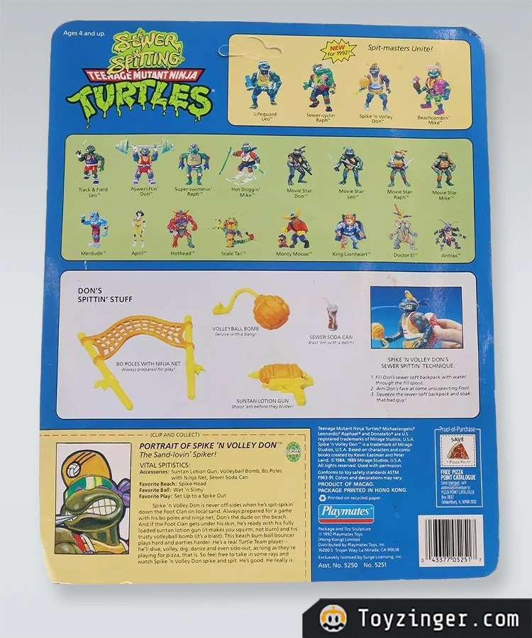 TMNT Vintage Figure