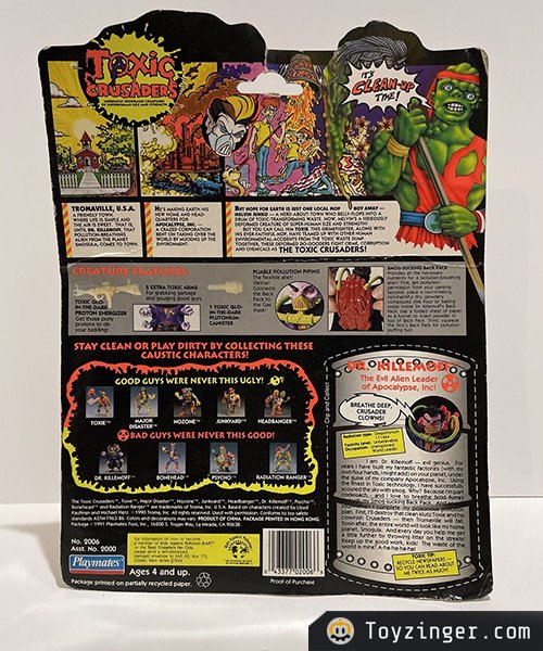 Toxic Crusaders Vintage Figure