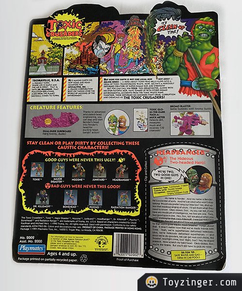 Toxic Crusaders Vintage Figure