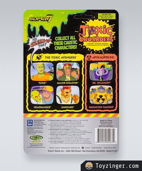 Toxic Crusaders Figure