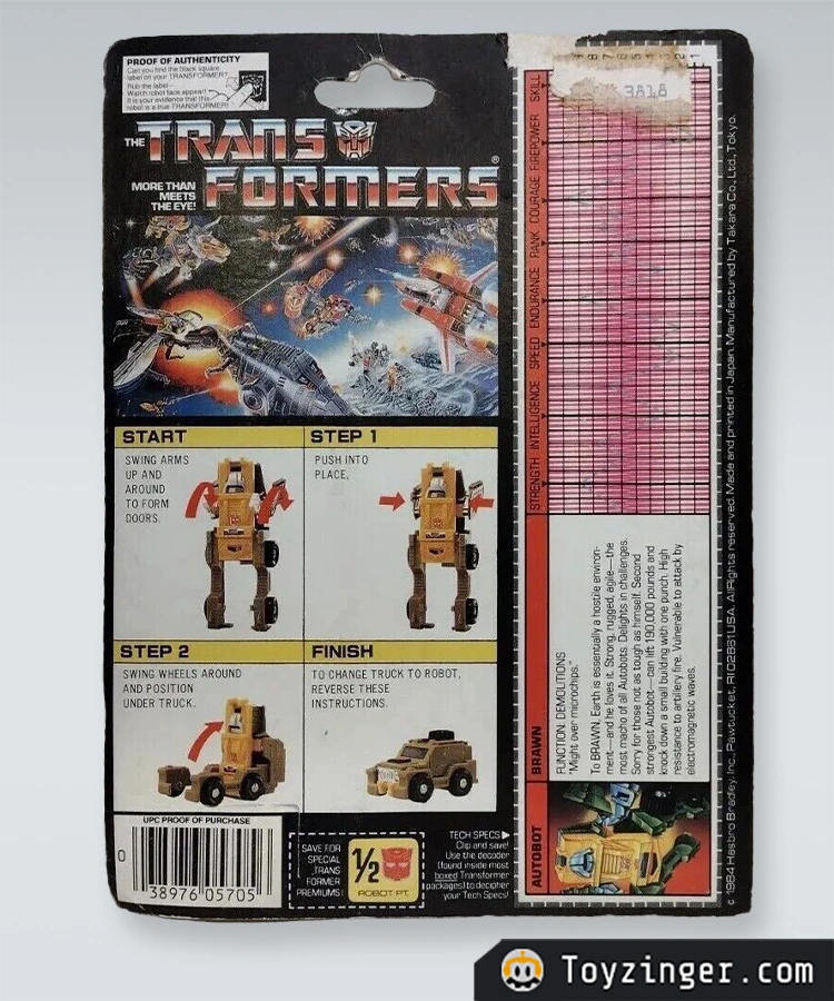 Transformers G1 Vintage Figure