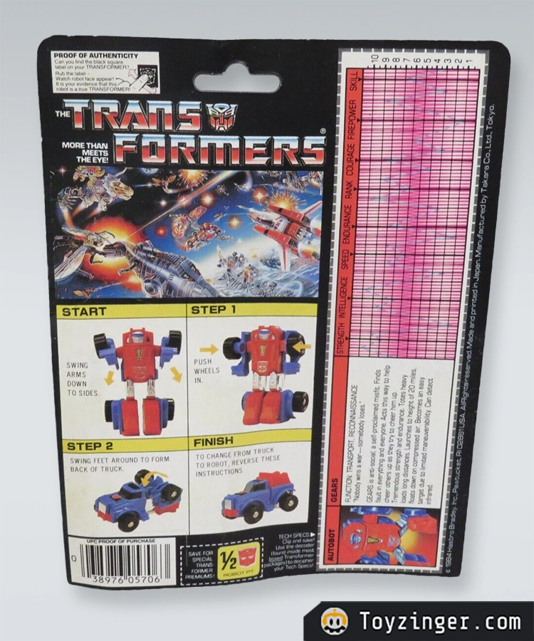 Transformers G1 Vintage Figure