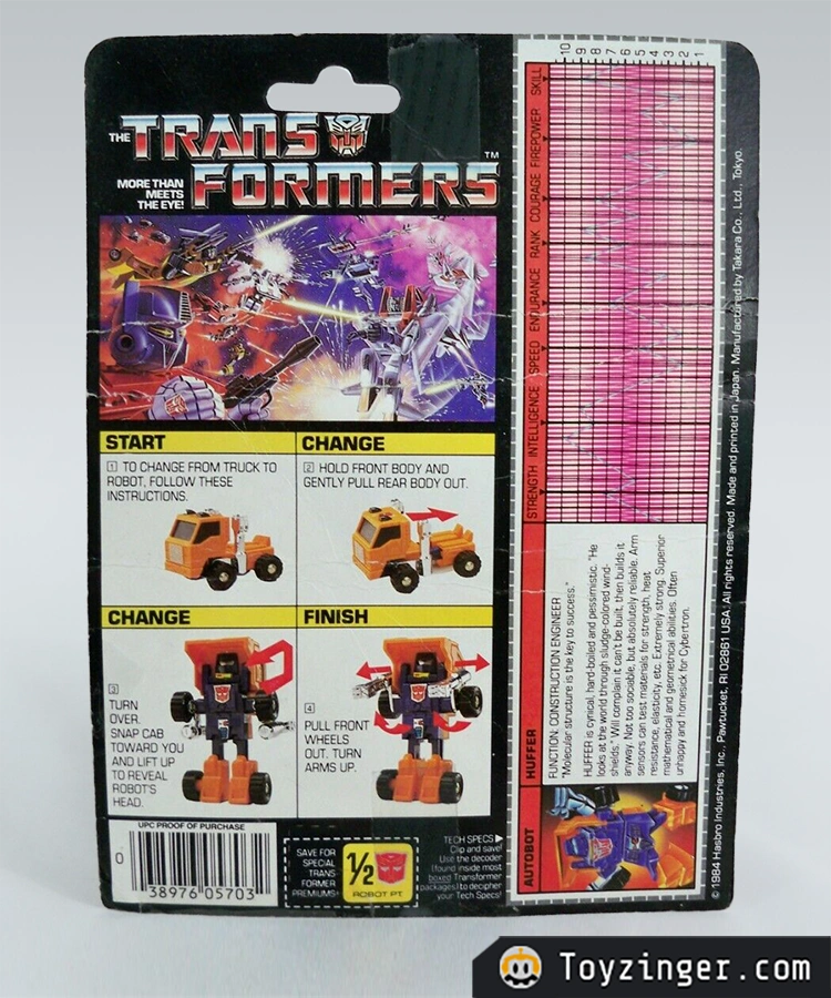 Transformers G1 Vintage Figure